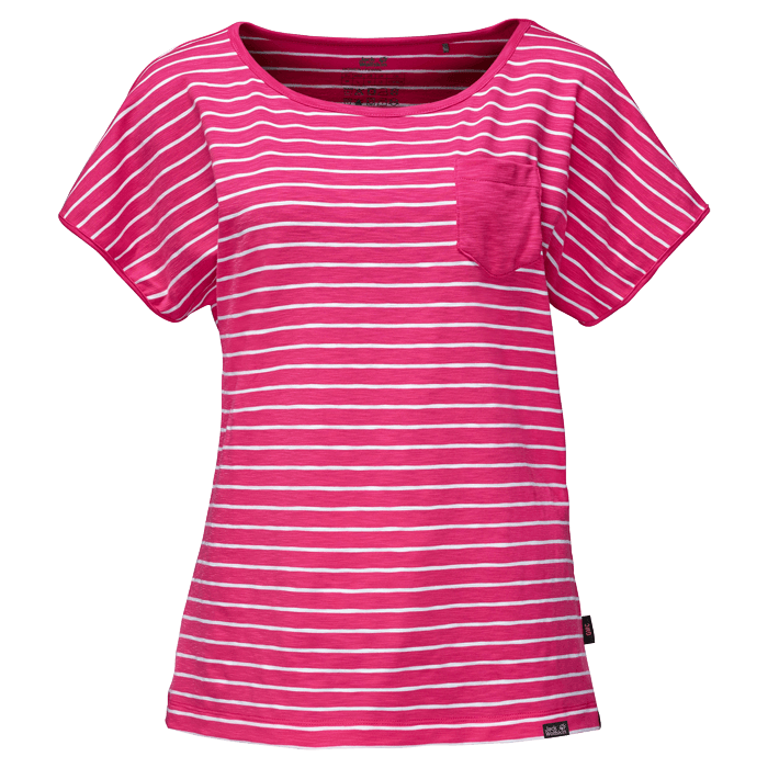 Jack Wolfskin Футболка для женщин Jack Wolfskin Travel Striped T Women