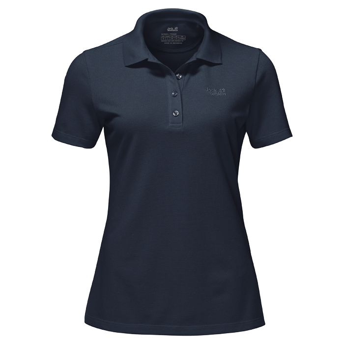 Jack Wolfskin Поло женское Jack Wolfskin Pique Polo Women