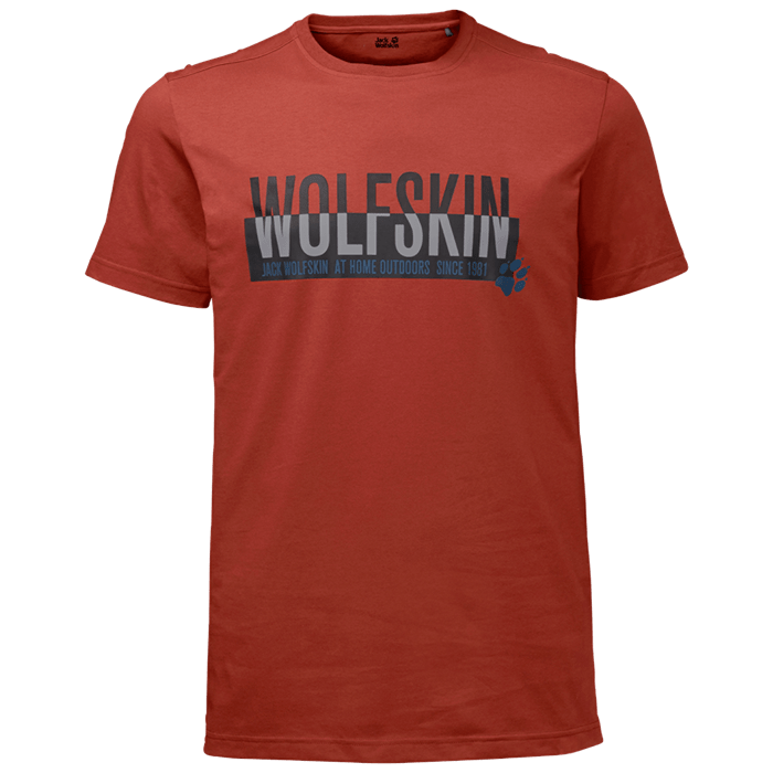 Jack Wolfskin Удобная футболка Jack Wolfskin Slogan T Men