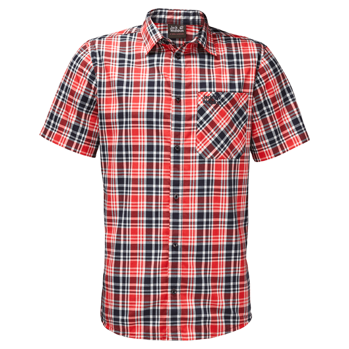 Jack Wolfskin Летняя рубашка Jack Wolfskin Saint Elmos Shirt M