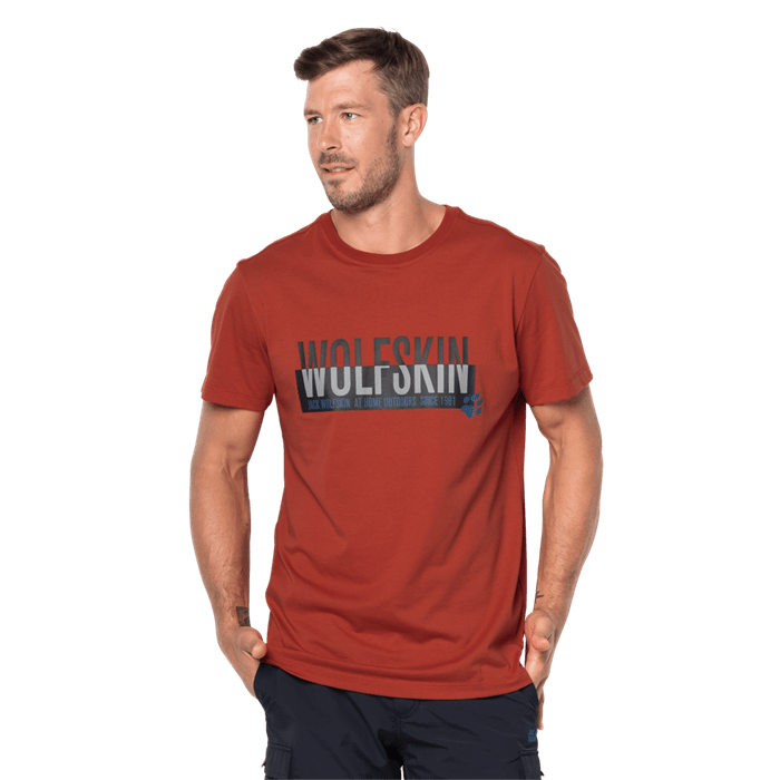 Jack Wolfskin Удобная футболка Jack Wolfskin Slogan T Men