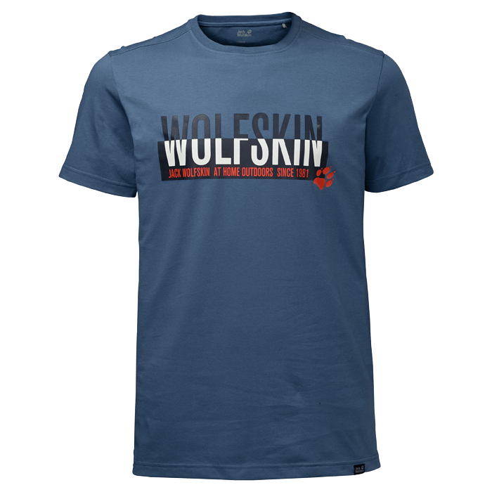 Jack Wolfskin Удобная футболка Jack Wolfskin Slogan T Men