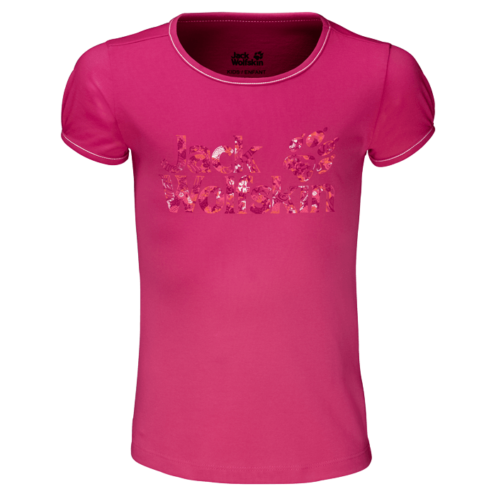 Jack Wolfskin Футболка девичья Jack Wolfskin Brand T Girls