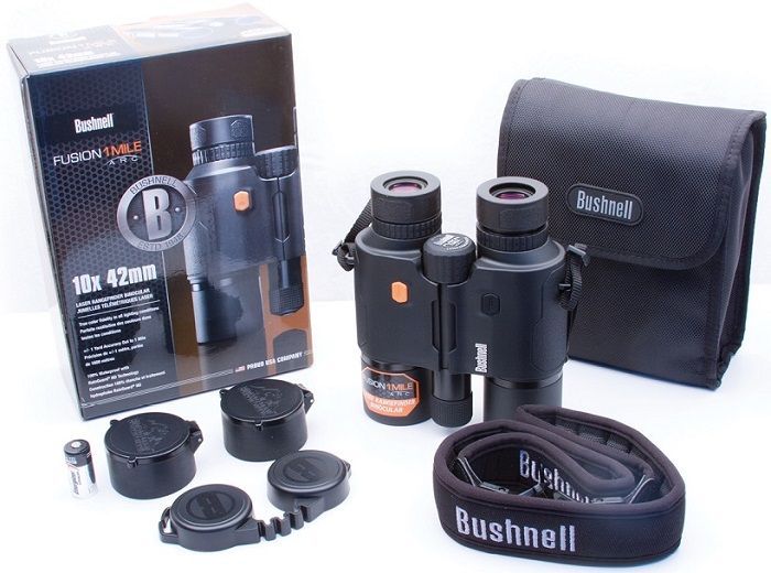 BUSHNELL Функциональный бинокль дальномер х Bushnell - Fusion 1 Mile ARC 10 42