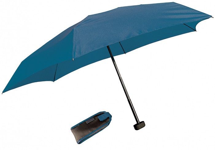Euroschirm Зонт складной от дождя Euroschirm Dainty Navy Blue