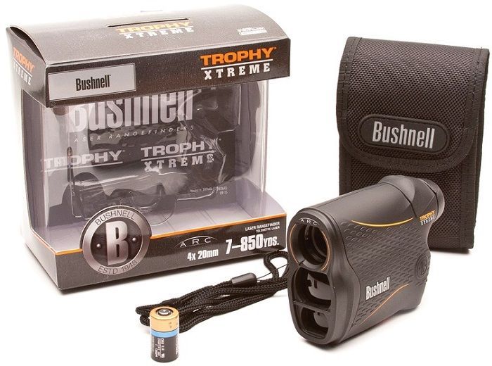 BUSHNELL Лазерный дальномер с четырёхкратным увеличением Bushnell Trophy Xtreme