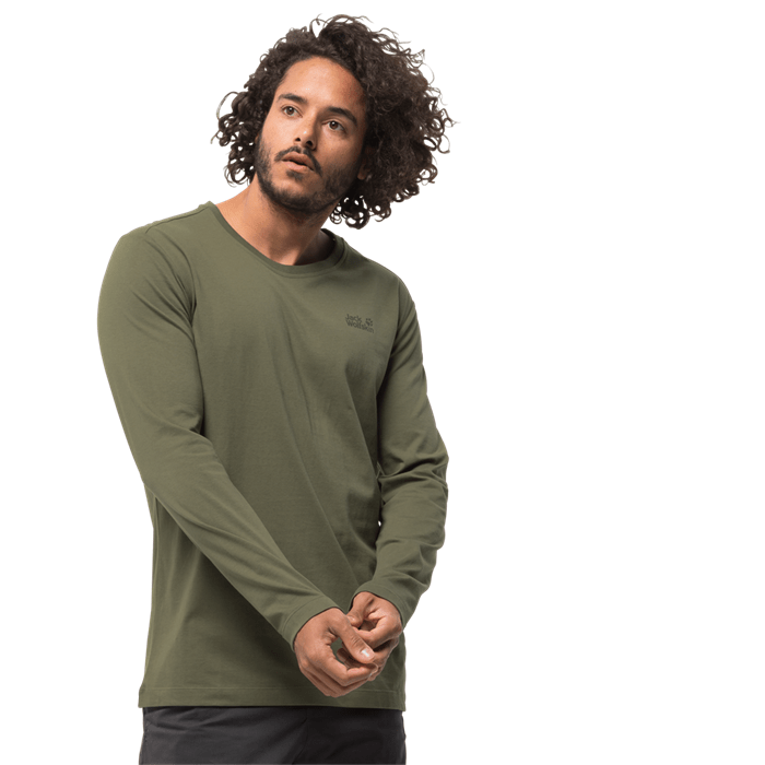 Jack Wolfskin Мужской лонгслив Jack Wolfskin Essential Longsleeve Men