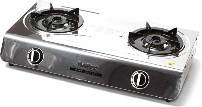 NaMilux Двухконфорочная туристическая газовая плита NaMilux DL2163APS