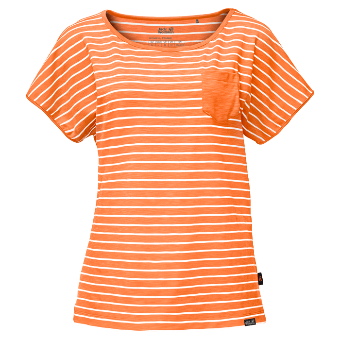 Jack Wolfskin Футболка для женщин Jack Wolfskin Travel Striped T Women