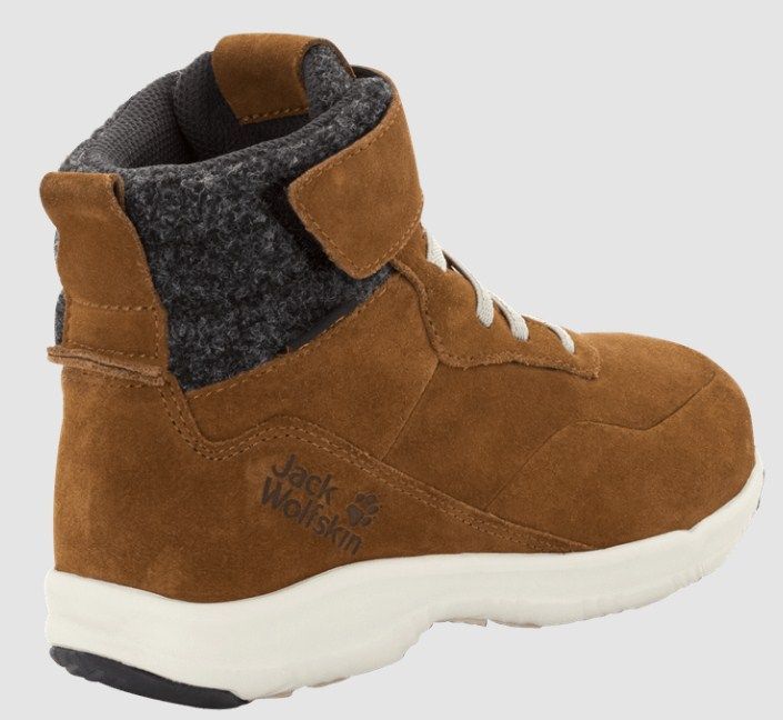 Jack Wolfskin Детские ботинки для путешествий Jack Wolfskin City Bug Texapore Mid K