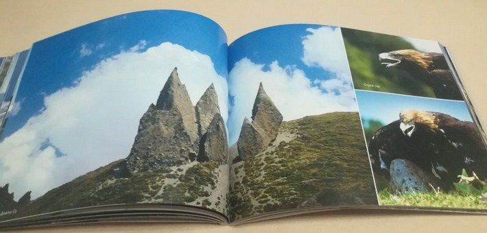 Снег Книга про историю Эльбрус Новый взгляд Фотоальбом З.Вороков " . . "