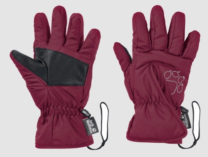 Jack Wolfskin Утепленные детские перчатки Jack Wolfskin Easy Entry Glove Kids