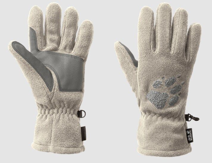 Jack Wolfskin Перчатки теплые флисовые Jack Wolfskin Paw Gloves