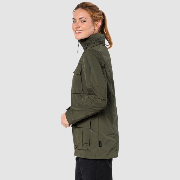 Jack Wolfskin Непромокаемый женская куртка Jack Wolfskin Palmdale Jacket