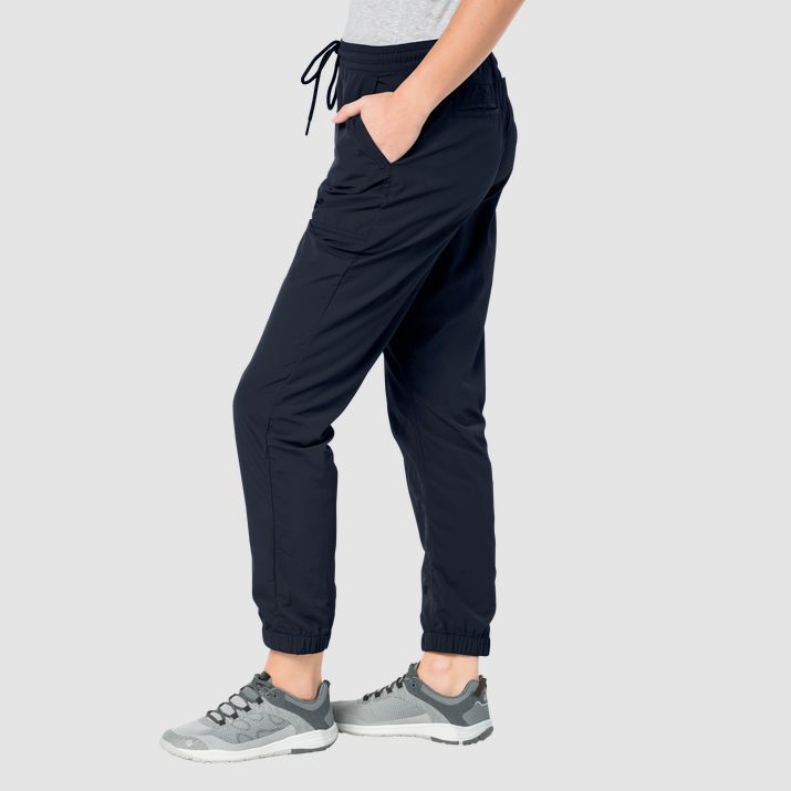 Jack Wolfskin Простые женские брюки Jack Wolfskin Kalahari Cuffed Pants Women