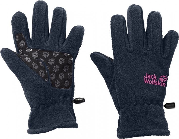 Jack Wolfskin Перчатки теплые для детей Jack Wolfskin Fleece Glove Kids