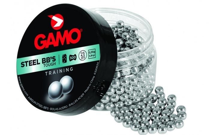 GAMO Шарики стальные для пневматики упаковка 500 штук Gamo BB'S 4.5 мм