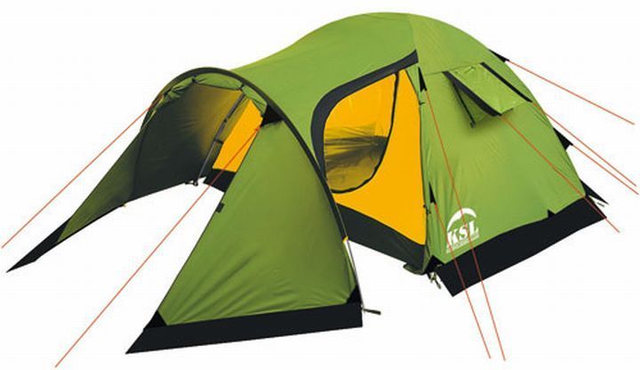 KSL Трехместная палатка с юбкой KSL Cherokee 3