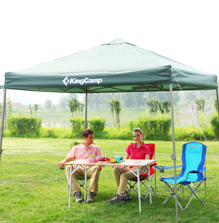 KingCamp Прочное кресло с подлокотниками King Camp 3818 Arms Chair
