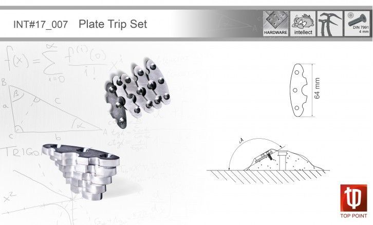 Top Point Комплект сменных пластин I007 Plates Trip Set