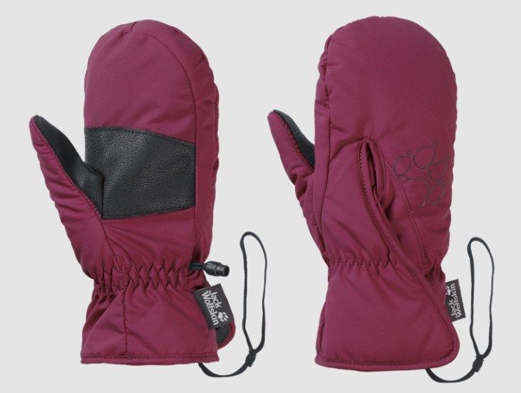 Jack Wolfskin Удобные рукавицы для зимы Jack Wolfskin Easy Entry Mitten Kids