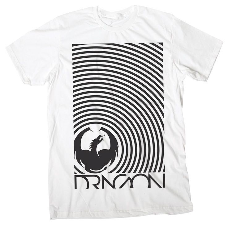 Dragon Alliance Белая футболка Dragon Alliance NEW MODEL ARMY SLIM TEE H10