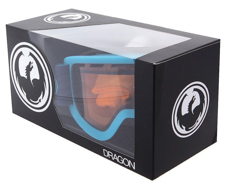 Dragon Alliance Спортивная детская маска оправа линза Dragon Alliance LiL D ( Ultramarine, Amber)