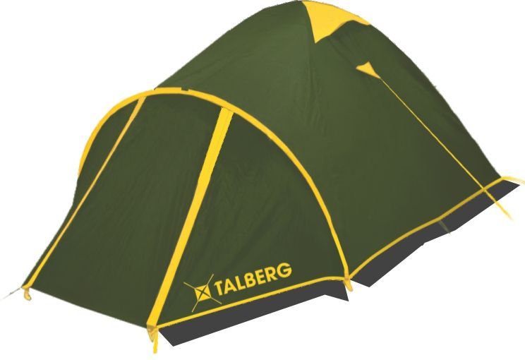Talberg Легкая двухслойная палатка с большим тамбуром Talberg Malm 4