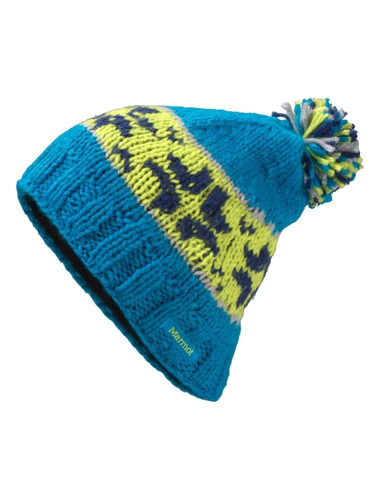 Marmot Шапка вязаная теплая Marmot Snowfall Pom Hat