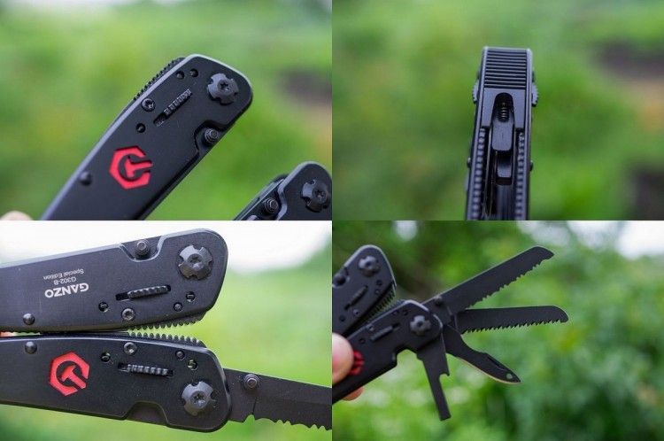 Ganzo Мультитул полноразмерный В Ganzo Multi Tool G302-