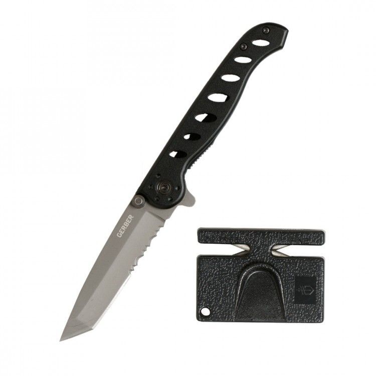 Gerber Набор нож точилка походный Gerber + Gerber Evo Mid & Pocket Sharpener