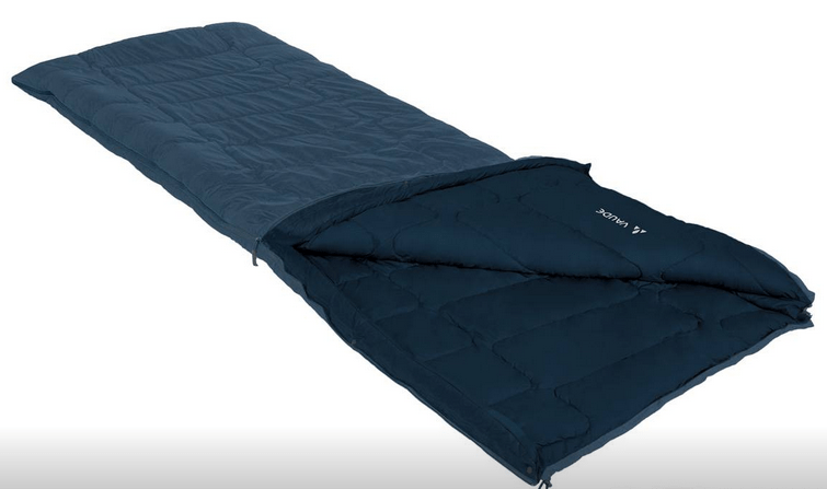 Vaude Теплый спальник-одеяло левый Vaude Navajo 500 XL (комфорт +12)