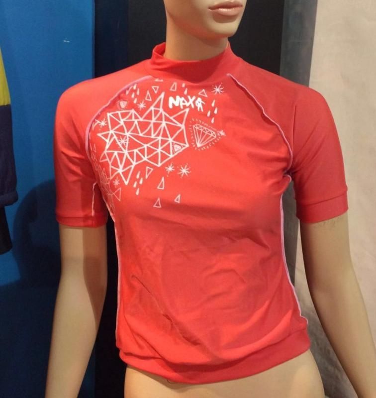 NEIL PRYDE Женская лайкровая футболка с коротким рукавом NEIL PRYDE RASHGUARD