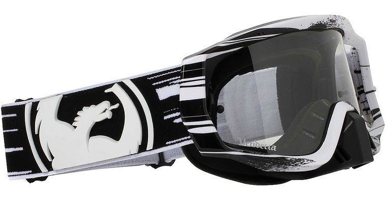 Dragon Alliance Спортивная маска оправа линза Dragon Alliance Vendetta ( Paintdrip Black/White, Clear Aft)