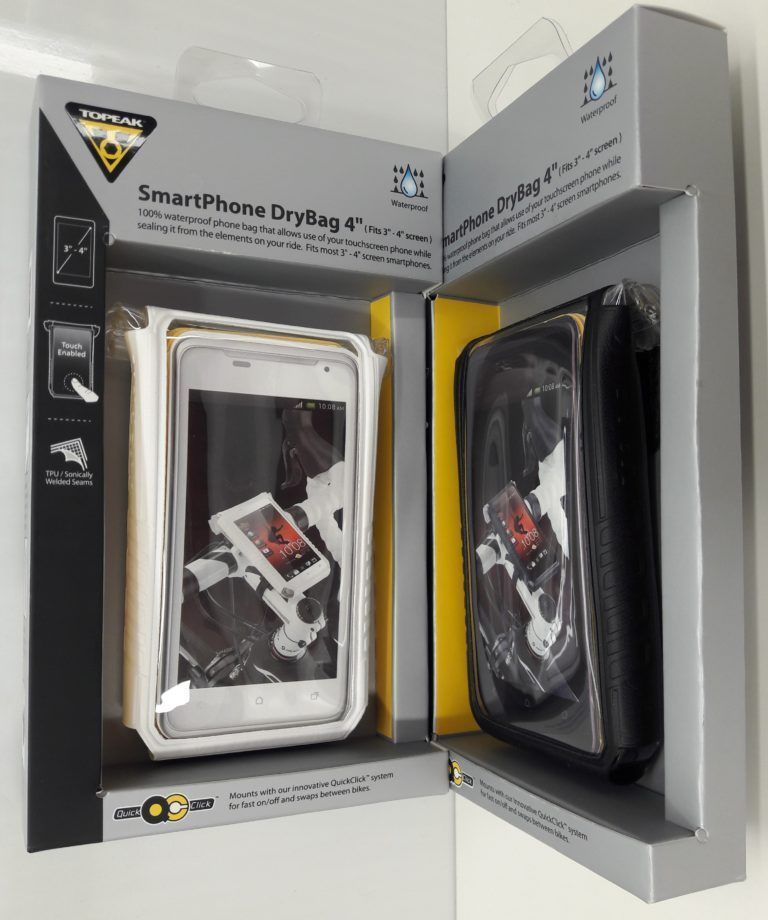 TOPEAK Чехол с креплением на руль Topeak для смартфона 3"-4" 