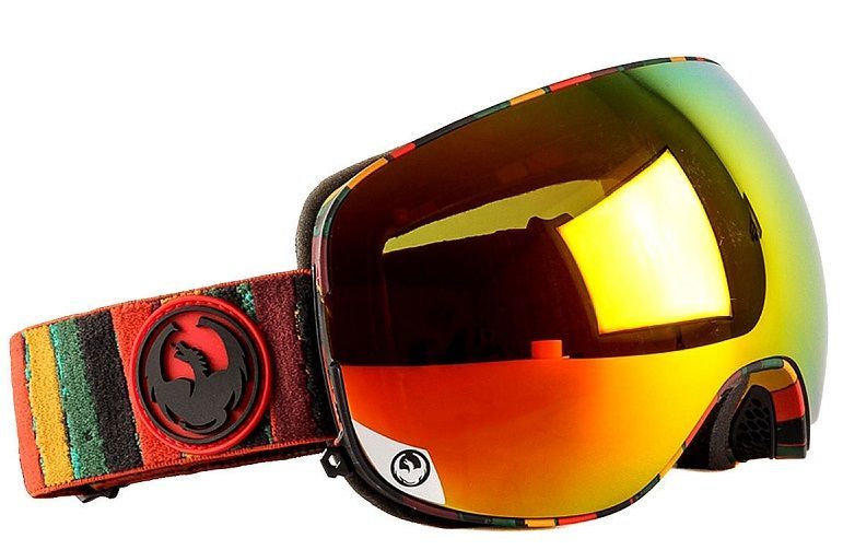 Dragon Alliance Маска для сноуборда оправа линзы Dragon Alliance X2 ( Jam, Red Ion + Yellow Blue Ion)