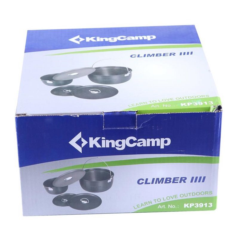 KingCamp Набор котелков для походов King Camp 3913 Climber 4