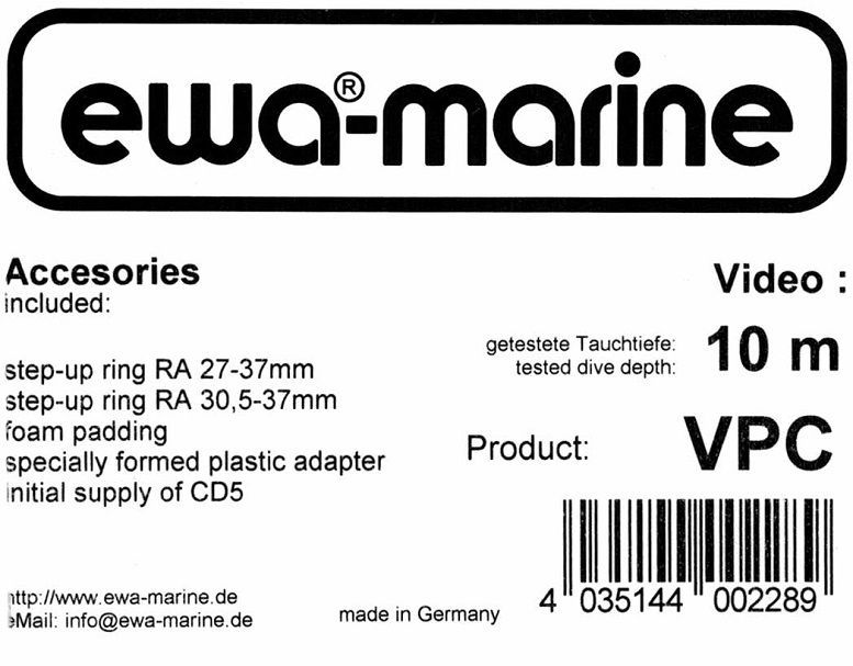 EWA-MARINE Практичный бокс для видеокамер Ewa-Marine VPC