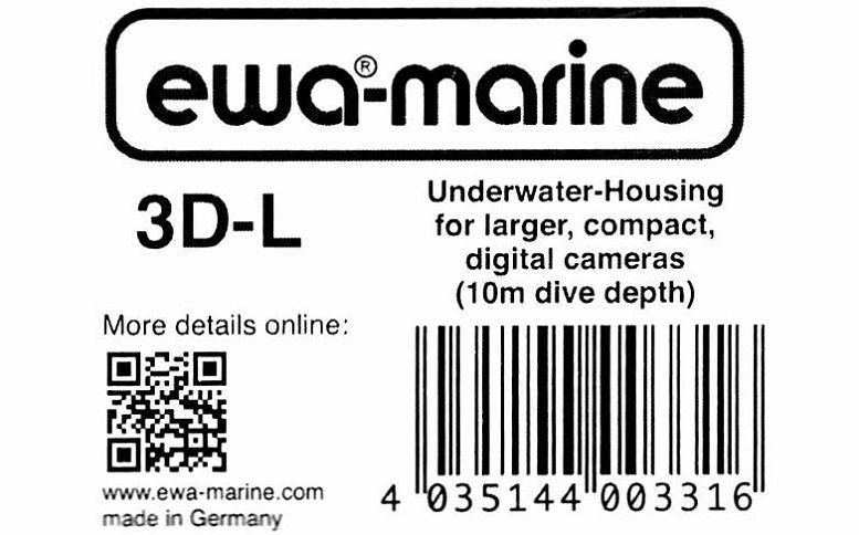 EWA-MARINE Бокс для подводной съемки Ewa-Marine 3D-L/D-SC