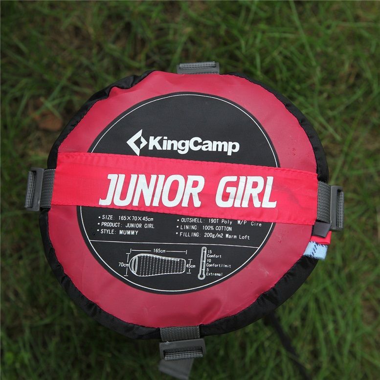 KingCamp Детский спальный мешок комфорт С KingCamp Junior ( +15 )