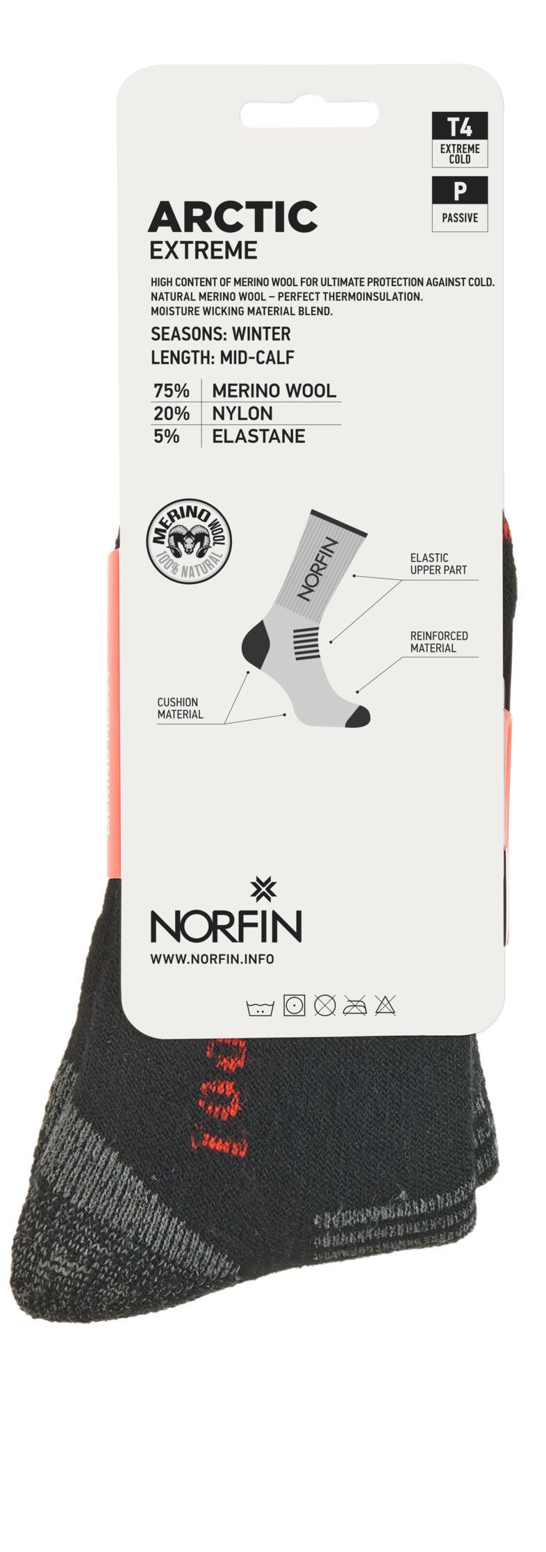 Norfin Носки Norfin T4P Arctic Merino Extreme Crew