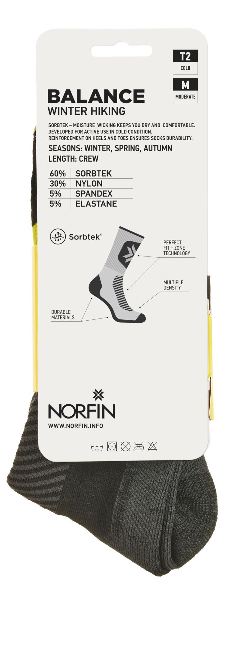 Norfin Носки Norfin T2M Balance Winter Hiking Crew