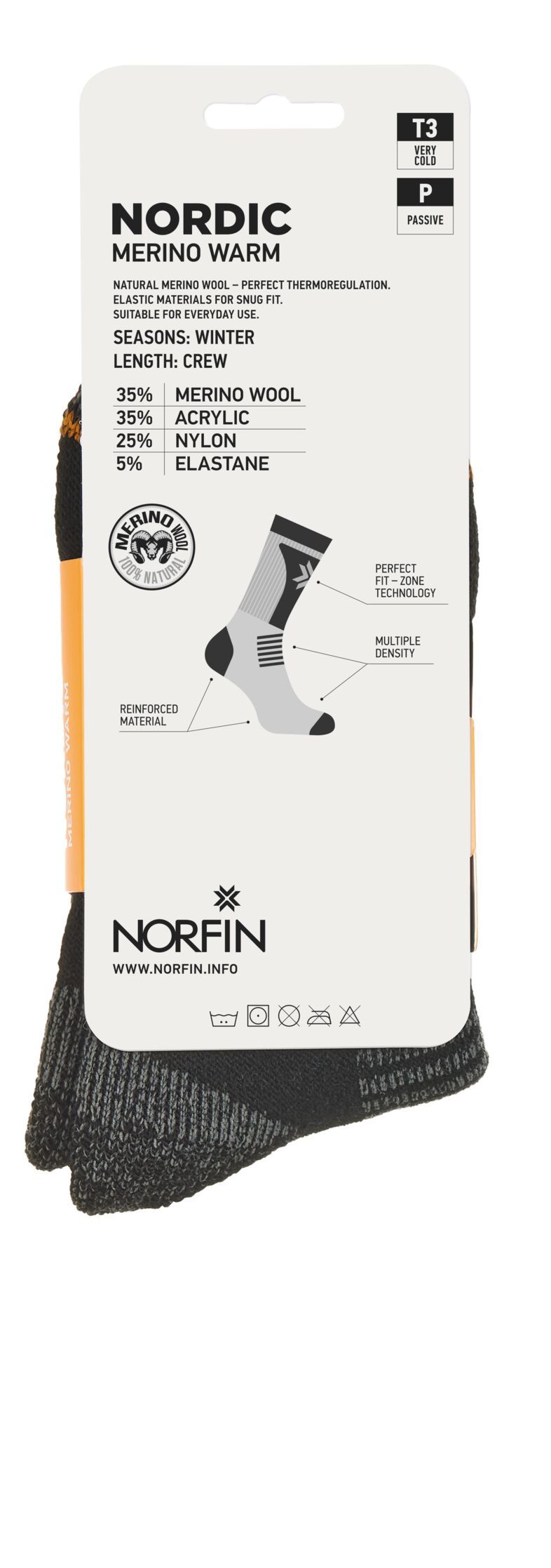 Norfin Носки Norfin T3P Nordic Merino Warm Crew