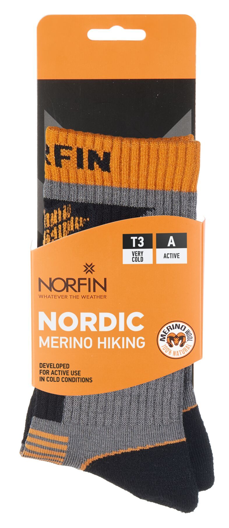 Norfin Носки Norfin T3A Nordic Merino Hiking Crew