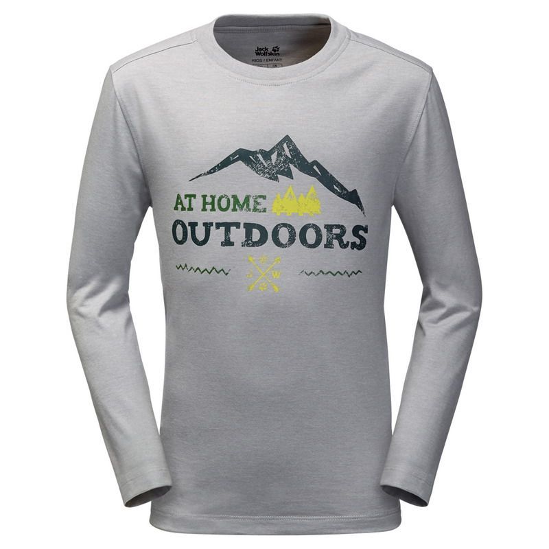 Jack Wolfskin Лонгслив для мальчика Jack Wolfskin MOUNTAIN RANGE LONGSLEEVE
