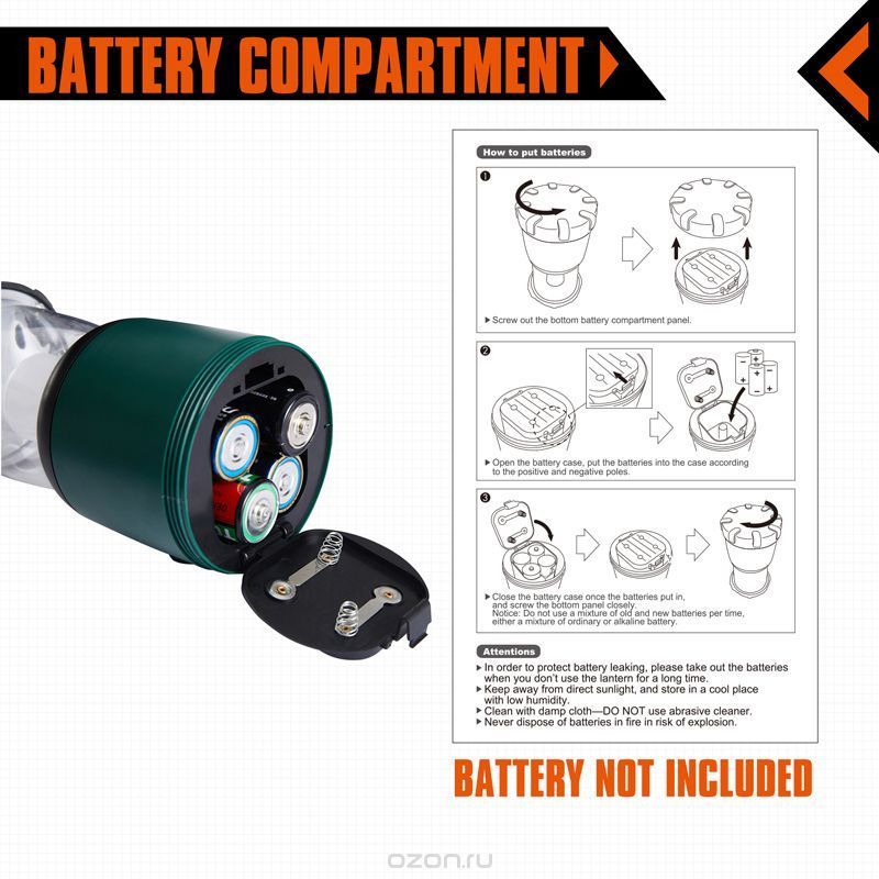 KingCamp Фонарь яркий King Camp 2327 5W Cree Camping Lamp