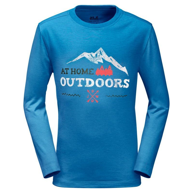 Jack Wolfskin Лонгслив для мальчика Jack Wolfskin MOUNTAIN RANGE LONGSLEEVE