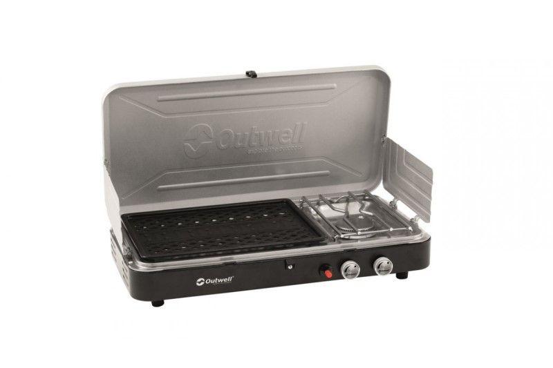 Outwell Кемпинговая газовая плита Outwell Chef Cooker Premium 2-Burner Stove w/Grill