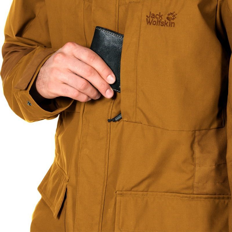 Jack Wolfskin Парка спортивная мужская Jack Wolfskin STANLEY PARKA M