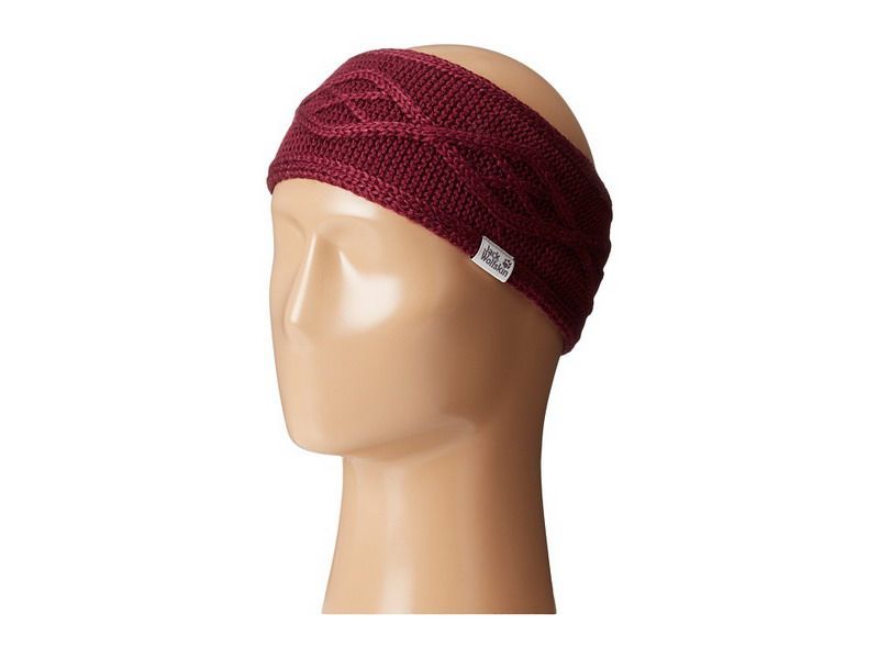 Jack Wolfskin Полушерстяная повязка для женщин Jack Wolfskin PLAIT HEADBAND WOMEN
